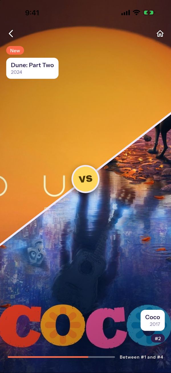 A duel to rank the top ten