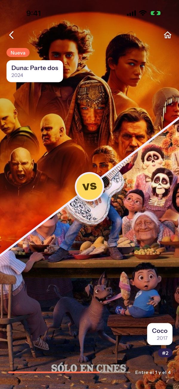 Duelo para ordenar el top